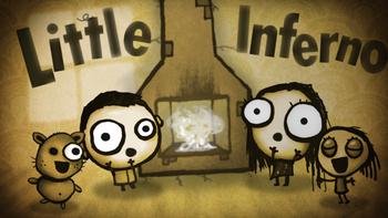 Little Inferno bietet ein niedliche Design und schrille Dialoge